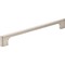 Jeffrey Alexander 192 mm Center-to-Center Satin Nickel Asymmetrical Leyton Cabinet Pull 286-192SN - alternate 1